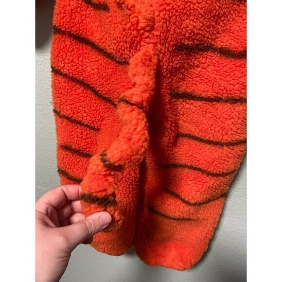 Vintage The Disney Store Kids Childrens Tigger 4-6T Orange Full Body Costume Zip - Picture 5 of 10